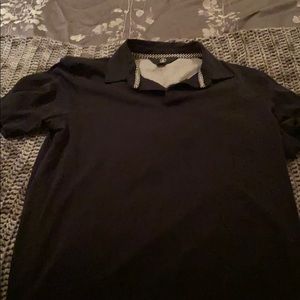 Boys Volcom Large black polo shirt
